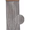 TREND Overcasa TENDA ANTIMOSCHE PER PORTA IN CORDA modello BRAID cm.120x230 (beige/marrone)