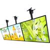 YANDDEA Cartellone luminoso a LED con cornice a scatto sottile, cartellone luminoso pubblicitario a LED per menu, espositore per fast food, cartellone pubblicitario montato a parete per negozi 3pcs-50×60cm