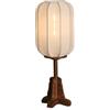 NEBE Lampada Nuova Lampada da Tavolo in Stile Cinese Illuminazione da Comodino della Camera da Letto del Soggiorno di Design in Stile Giapponese Lampada da Tavolo da Tavolo(Small dimming)