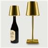 AR.CA. S.R.L. Arca Lampada Da Tavolo Scomponibile Colore Oro 38 Cm