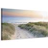 murando Cuadros B&D XXL Quadro 120x40 cm 1 Pezzo - Stampa su Tela Strutturata XXL Grande - Quadri Moderni Soggiorno Grandi - Stampe da Parete Murale Arte Moderno Pittura - Mare Spiaggia c-A-0049-b-c