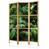 murando - Paravento da Interno 135x172 cm XXL Foglie 3 Pannelli Divisori Stampa Unilaterale su Tela in TNT Separe Divisorio per Ambienti Ufficio Paraventi Decorazioni Legno Natura b-B-0312-z-b