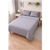 GX GARGIX Completo Letto Matrimoniale in Flanella - Set Lenzuola Calde Invernali, Morbide Varie Fantasie (GX-OFM-1, Matrimoniale)