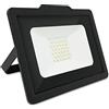 Optonica Faretto LED da Esterno 30W, fari di sicurezza, lampada proiettore luce potente e luminosa, faro nero Impermeabile IP65 Foodlight per giardino cortile (Bianco Naturale)