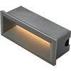 Lucande Applique da esterni (Moderno) colore Nero, in Alluminio lampadina inclusa applique incasso per facciata casa terrazzo e balcone