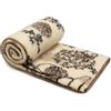 Best Wool Coperta Lana Merinos 180x200 cm - Morbida in 100% Lana di Pecora Merino - Grande e Soffice - Peso 500 g/m2 - Materiale Traspirante