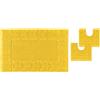 SpazioTessile Tappeto Bagno Scendi Doccia Spugna cm 40x60 o 60x90 o 60x120 o Set 3 pezzi Classic (Giallo, Set 1 pezzo 60x90 cm + 2 pezzi 45x60)