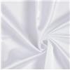 Russo Tessuti Tessuto Raso RASONE da Arredo Tappezzeria Tende Divani Tinta Unita 250x280cm 270x280 Bianco