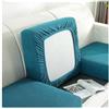 VEAI Coprisedile per Divano 3/4/2/1 Posti con Penisola Copri Divano Elastico Federa per Cuscino per Divano del Sedile Velluto Copridivano Protezione del Cuscino Sedile ( Color : #12 , Size : 3 seats - X (1