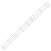 NLEZIZ Retroilluminazione Led Tv Striscia Retroilluminazione A Led 4 Pezzi Per 43PUS6162/12 43PUS6503/62 43PUS6412/12 43PUS6262/12 LB43104 V0_02 03 LBM430M0801-BW-3