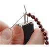 VALINK Strumento per annodare bracciali, strumento per annodare gioielli con perline, nodi buddisti, crea nodi sicuri per infilare perle e altre perline