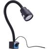 Royyalpa Lampada da lavoro magnetica a LED CNC con base magnetica per fresatrici, banchi rotanti, trapani, smerigliatrici, banchi di prova, macchine da cucire