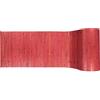 Casatessile CASA TESSILE Tappeto Bamboo Cucina Tinta Unita Antiscivolo, a metraggio Passatoia bambù, Tappeto Bamboo su Misura. - Rosso