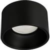 EDO Faretto da Incasso per Cartongesso ZAMA Black S Rotondo - Ø85*50mm, Plafoniera Soffitto Faretto Alluminio in Nero, Spot a Soffitto, Apparecchio da incasso per Cameretta, Cucina, Soggiorno