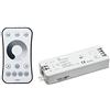 LIFE 16.LT5R1DK KIT Dimmer monocolore, Radiocomando 1zona RF2,4GHz+ricevitore 12V(96W)/24V(192W)8A, pulsante LIFE512