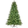 Nataland Albero di Natale Artificiale Verde Modello Alben Altezza 180 Cm, Abete Super Folto con Effetto Realistico, Rami Real Touch e Aghi Anticaduta (180 Cm, Alben)
