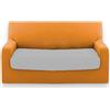 BIANCALUNA Copristruttura 2 posti Copridivano Genius Biancaluna da 140 a 180 cm R455 Arancione