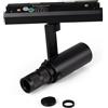 B·LED BARCELONA LED Faretto sagomatore per binario magnetico 48V - 20W - 20º-35º