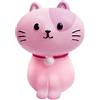 Cartomania Lampada sagomata in vinile feel at home, Gatto, Ricarica USB, Pack personalizzato, Bambini e adulti, Idea regalo