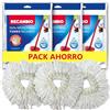 Cia&Co Pack 3 Ricariche compatibili per Mop Rotante Vileda Turbo e Turbo Smart · Microfibra Ultra Assorbente · Compatibile Tutti i Pavimenti · Lavabile in Lavatrice