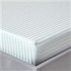 Homescapes Lenzuolo con Angoli a Righe 100% Cotone Egiziano 330 Fili, Cotone, Blu, 150 x 200 cm