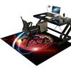 Tkuhknag Tappeto di protezione del pavimento Gaming Tappeto Sedia Tappetini per Sedie da Ufficio 140 x 160 cm Tappeto per Sedia con Ruote Tappetino per Pavimenti duri da Ufficio Tappeto per Sedia Gaming