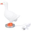 Elprico Lampada a Uovo di Anatra, Lampada per Uova di Anatra 3D, Lampada a Uovo a LED Realistica, Divertente Luce Notturna in Resina con Anatra con USB, di Compleanno di Pasqua