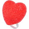 Operitacx Forma Cuore Luce LED Alta Luminosità Decorazione Luce a Forma Cuore Portatile 8 Cm