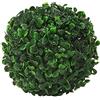 Decovego Bosso artificiale, forma sferica, Buxus, pianta finta per decorare ambienti interni ed esterni, 8-55 cm di diametro, 018