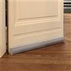 Rori Fermaporte magnetico per porte 140 cm - Paraspifferi per protezione porte - Guarnizione porta grigio chiaro - Contro correnti d'aria e rumore - Fermaspifferi quadrato - Varie dimensioni e colori