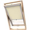Stylo Tenda Oscurante Per Finestre Da Tetto - Per Finestre FAKRO - 100% Oscuramento - Alluminio Per Finestre FAKRO - Isolamento Termico - Protezione Solare - Beige FAKRO 78/98