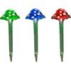 TITA-DONG 3 Pack Luci Solari a Fungo, 13 Pollici Luci a Fungo Ad Energia Solare Luci di Palo da Giardino Solari Impermeabili Luci Decorative per Esterni, Luci Solari a Fungo da Giardino per Patio,(Multi colore)