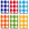 Vionara Home Set Strofinacci 6 pezzi in 100% Cotone, 50x70 cm, Assorbenti e Resistenti, Asciugamani Da Cucina, Canovacci in Cotone, Asciugapiatti, Stracci Cucina (Ischia, 6 pezzi (50x70 cm))