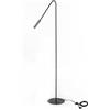 STONES HOME FURNITURE Vega - Lampada da terra a LED in metallo nero