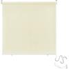 Aufun Tenda da Sole a Rullo per Esterno Balcone Tende Verticali, Resistente alle intemperie, anti UV, protezione solare per finestre e porte, 140 x 140 cm Beige