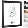Bildershop-24 Cornice portafoto NEPAL nero (opaco) 29,7x42cm (DIN A3), cornice barocca