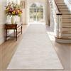 TEHWDAIYOU Tappeto Runner per Corridoio Tappeto Cucina Passatoia Antiscivolo Lavabile 50 x 250 cm Tappeto Corridoio Tappeti Runner Passatoia Tappetino per Soggiorno Entrata Ingresso Beige