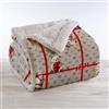 IlGruppone Coperta Plaid in Pile Sherpa Invernale, Morbida e Calda, Coperta Pelosa Copri Letto o Divano in Finta Pelliccia Singola Matrimoniale Doppio Lato - KirunaDis6 - Plaid 130x160