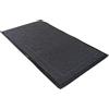 Comart - Tappetino Asciugapassi Victor - 45x75 cm - Zerbino in PVC per Ingresso Esterno o Interno - Base Antiscivolo - Sottile - Fuori Porta per Entrata - Design in 3D - Nero - Decoro Scarpone