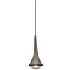 Generic Sospensione luci da soffitto LED luci tubolari Lunghe Pendente Oro Rosa Vetro apparecchio di Illuminazione lineare Nero Industriale per Sala da Pranzo Cucina Isola Camera da Letto