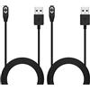 AWINNER Set di 2 cavi di ricarica magnetici per cuffie Aftershokz Aeropex AS800, Shokz OpenRun Pro, OpenRun, OpenRun Mini, OpenComm a conduzione ossea