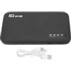 EIMSOAH Hotspot Mobile 5G, Router Portatile WiFi 6, Hotspot Mobile Wireless Sbloccato, Router a Batteria da 6100 MAh con Slot per Schede SIM per la Casa e il Supporto per L'uso di