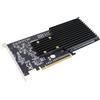 SoNNeT Fusion SSD M.2 4x4 PCIe Card [Silent] - SSD Not Included