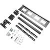 Yunseity Supporto TV da Soffitto per Display a Schermo Piatto da 32 a 85 Pollici, Staffa di Montaggio TV Regolabile, Staffa TV Girevole a 360 Gradi e Inclinabile a 90 Gradi