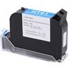 Fafeicy Cartuccia D'inchiostro per Stampante Portatile HT01 42ML, Sostituzione Cartuccia Stampante a Getto D'inchiostro Ad Asciugatura Rapida 12,7 Mm (Nero)