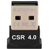 Ejoyous Adattatore USB 4.0 Chip CSR8510 portata 20 m 3 Mbps per 10 8 7 XP con USB 2.0 per cuffie tastiera mouse
