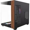 Antec Cx800 Midi Tower Nero, Legno (antec Cx800 Wood Mid Tower Gaming Case, 1 X Usb TypE-C / 1 X Usb 3.0, Tempered Glass Front And Side Window Panel,