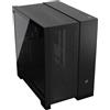 CORSAIR 6500D AIRFLOW Mid-Tower ATX PC Case - Nessuna Ventola Inclusa - Design a Doppia Camera - Ampia Flessibilità di Raffreddamento - Compatibile con Schede Madri a Connessione Inversa - Nero