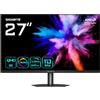 Gigabyte GO27Q24 27" Monitor Gaming OLED 2K QHD - 2560 x 1440, 240Hz, 0.03ms, 400 cd/m², FreeSync Premium, HDMI 2.0, Displayport 1.4