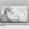 DOTBUY-SHOP Copertura TV Antipolvere, Geometria Copri Televisore Copertura Televisore Universale Elastica Protezione TV Decorazione del Soggiorno Copri TV (Coppia,32 inch)